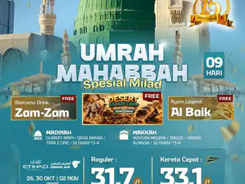 Umrah Mahabbah 9h By Ey / Wy (Spesial Milad)
