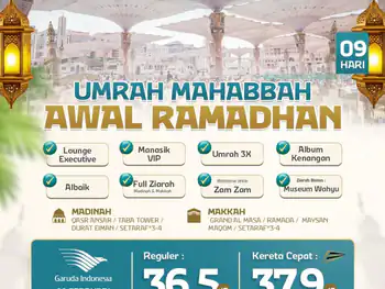 Umrah Mahabbah Awal Ramadhan   09 H By Ga