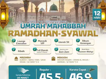 Umrah Mahabbah Ramadhan - Syawal 12 H By Ga