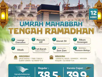 Umrah Mahabbah Tengah Ramadhan  12 H By Ga