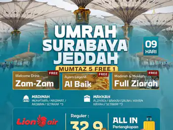 Umrah Mumtaz 9h ( Surabaya )