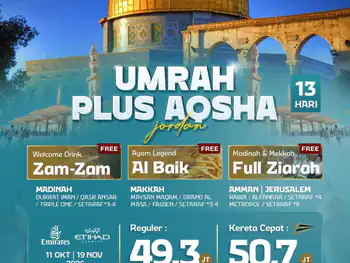 Umrah Plus Aqsha 13 H By Ey / Ek