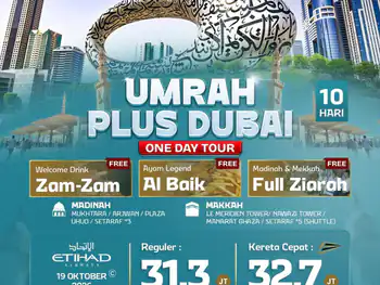 Umrah Plus Dubay + Kereta Cepat 10 H By Ey ( One Day Tour )