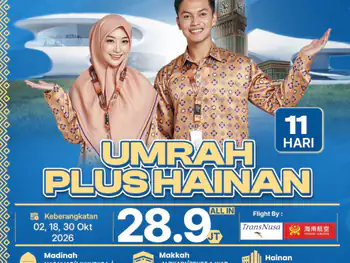 Umrah Plus Hainan Medina