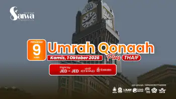 Umrah Plus Thaif Qonaah Salwa 01 Oktober 2026