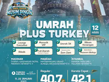 Umrah Plus Turkey  12 H By Tk / Ey *3