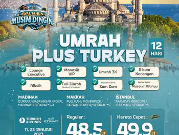 Umrah Plus Turkey  12 H By Tk / Ey *5
