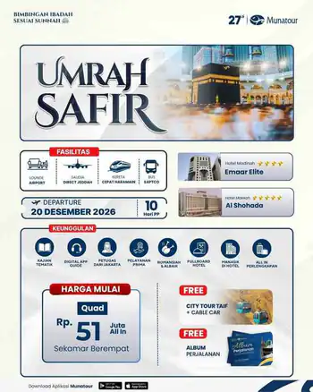 Umrah Safir Saudia Landing Jeddah 20 Desember 2026