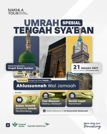 Umroh Akhir Januari 21 Januari 2027