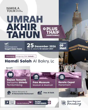 Umroh Akhir Tahun 25 Desember 2026 9 Hari