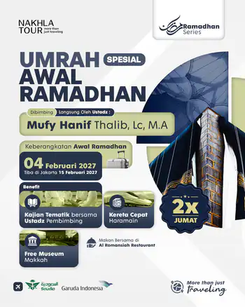 Umroh Awal Ramadhan 04 Februari 2027
