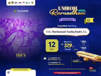 Umroh Awal Ramadhan - 06 Februari 2027 (12d)