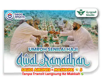 Umroh Awal Ramadhan Direct Saudi Airlines