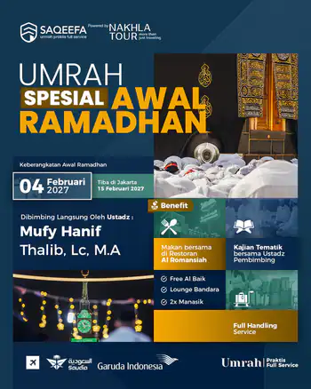 Umroh Awal Ramadhan Saqeefa 04 Februari 2027