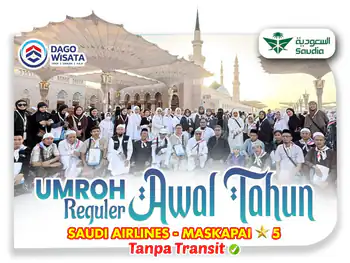 Umroh Awal Tahun Direct Saudi Airlines