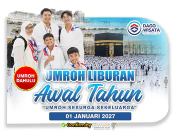 Umroh Awal Tahun "Sesurga Sekeluarga" Umroh Dahulu