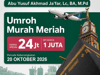 Umroh Berkah Awal Tahun (20 Oktober 2026) - 20 Oktober 2026