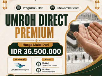 Umroh Direct Premium (03 November 2026)