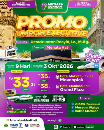 Umroh Executive Promo 03 Oktober 2026