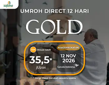 Umroh Gold 2x Jumat 12 Nov 2026