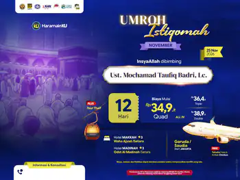 Umroh Istiqomah - 25 November 2026