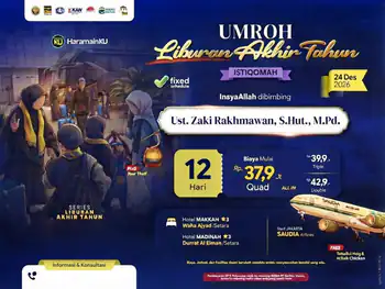 Umroh Istiqomah Liburan Akhir Tahun - 24 Desember 2026