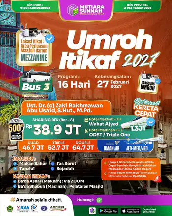 Umroh Itikaf 27 Februari 2027 - Bus 3
