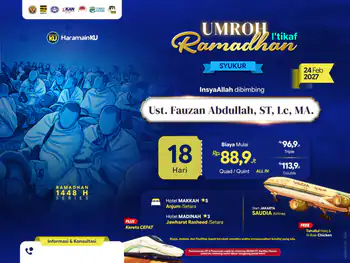 Umroh Itikaf Syukur - 24 Februari 2027