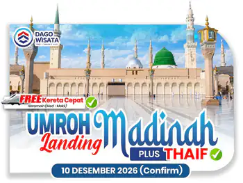 Umroh Landing Madinah Plus Thaif Free Haramain Train