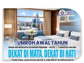 Umroh Liburan Awal Tahun "Dekat Di Mata Dekat Di Hati"