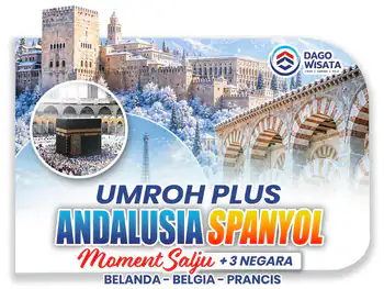 Umroh Plus Andalusia Spanyol + 3 Negara (Belanda Belgia-perancis)