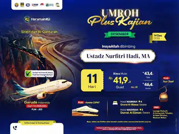 Umroh Plus Kajian "Sirath Dan Al Qantarah" - 14 Desember 2026 - Start Plm