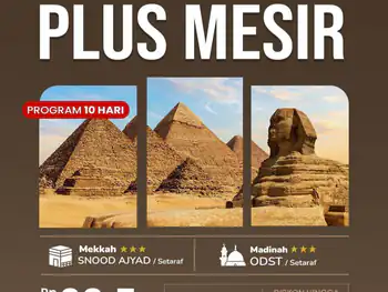 Umroh Plus Mesir (13 November 2026) - 13 November 2026
