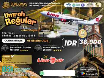 Umroh Reguler 12d 05 Oktober 2026 Tl Rissa (05 Oktober 2026)