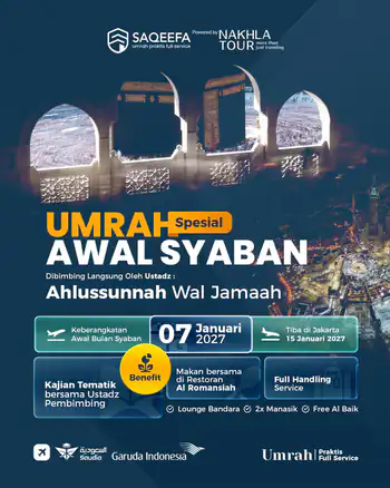 Umroh Saqeefa Awal Tahun 07 Januari 2027