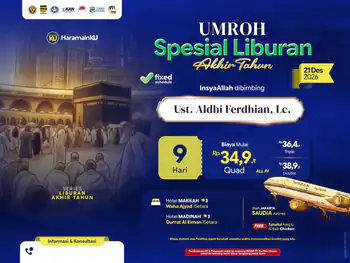 Umroh Spesial Liburan Akhir Tahun - 21 Desember 2026