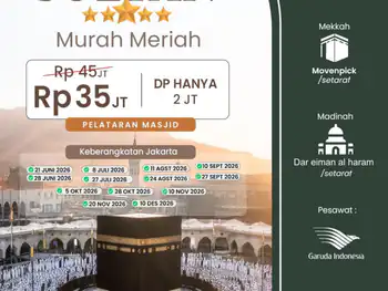 Umroh Sultan 9 Hari - Jakarta (10 November 2026) - 10 November 2026