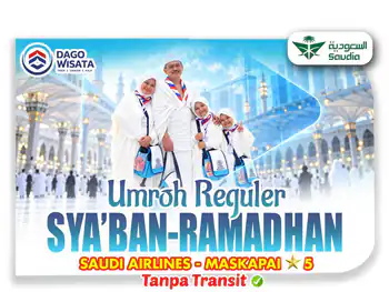 Umroh Sya'ban-ramadhan Direct Saudi Airlines