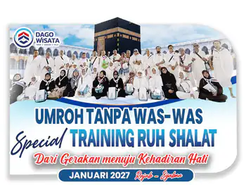 Umroh Tanpa Waswas Training Shalat Khusyu (Jan 2027)