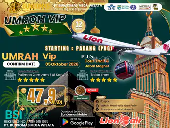 Umroh Vip 12d 05 Oktober 2026 Tl Rissa (05 Oktober 2026)